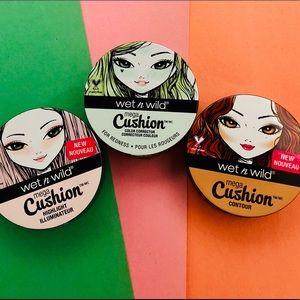 🎀B2G1🎀 Wet n Wild Mega Cushion Set of 3